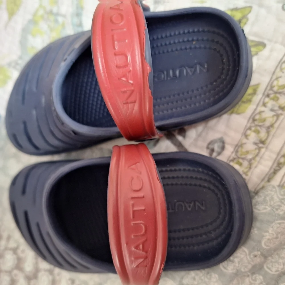 Nautica Blue Water Shoes Breathable Slip-On Design